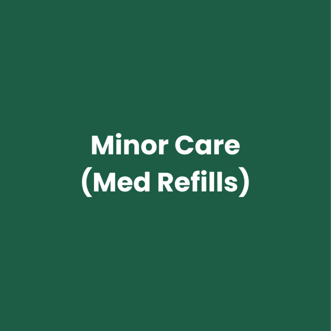 Minor care (Med Refills) at Snap Medical Wellness in Libertyville, IL