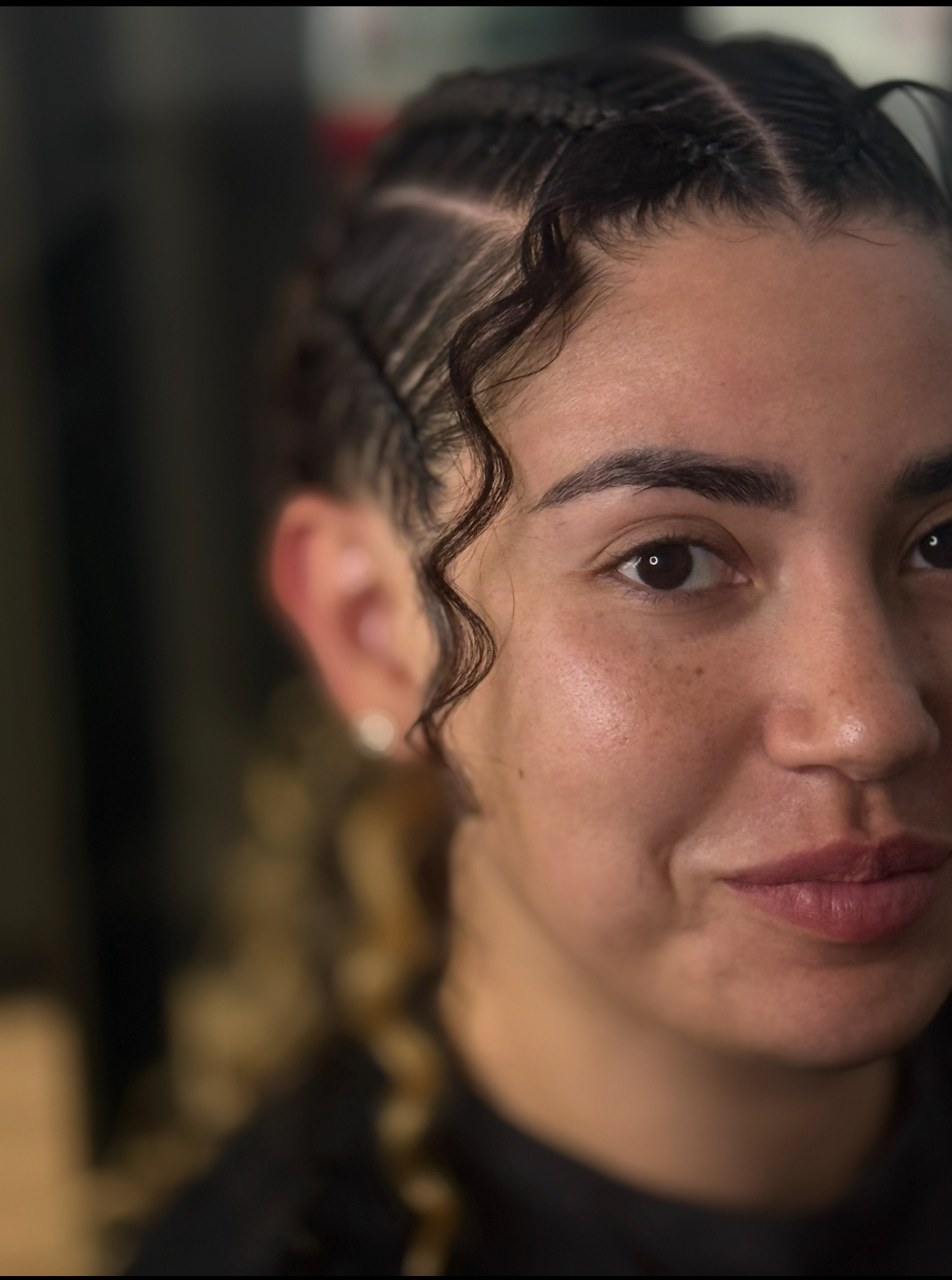 BRAIDED SPACE BUNS W/ BOHO CURLS