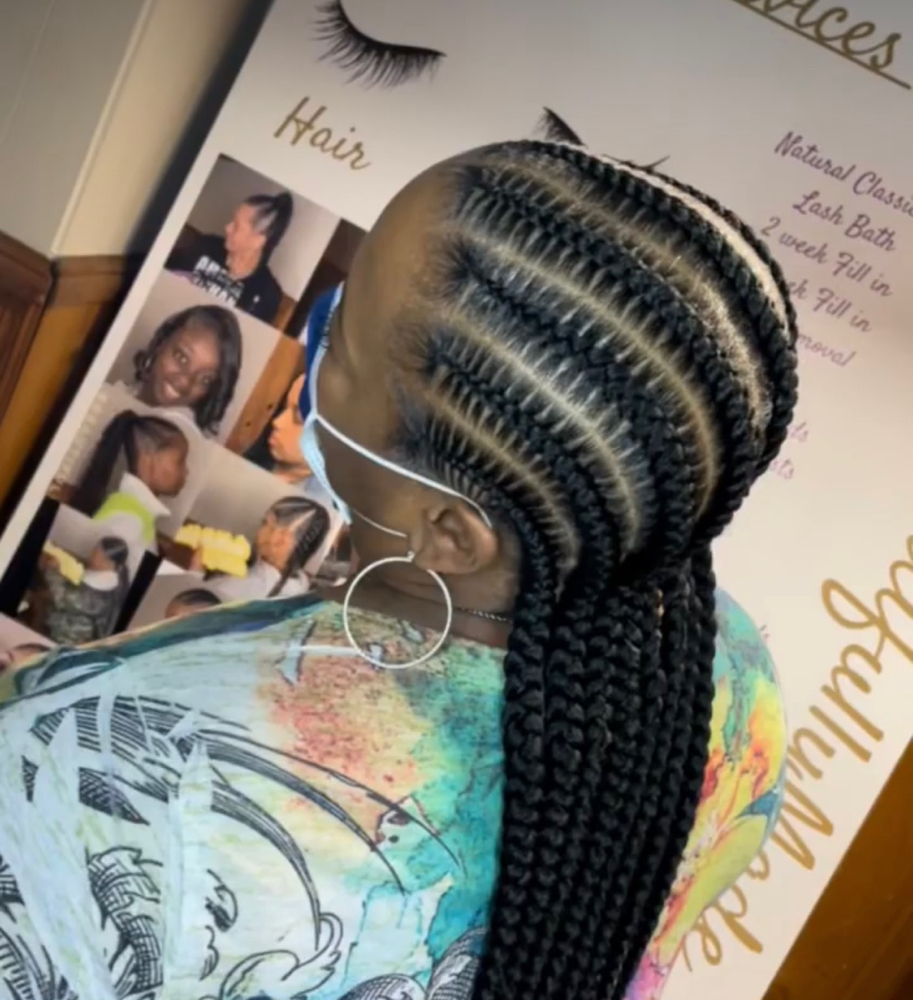 8 Feed-in Braids