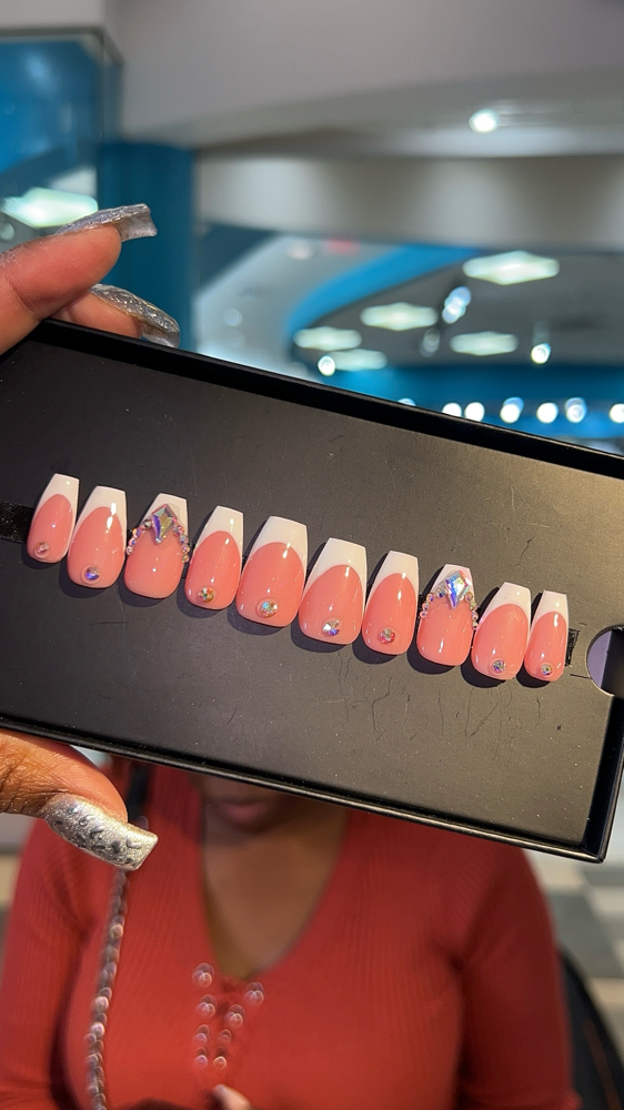 Custom Press-Ons at The Pressed Nail Bar in Lithonia, GA
