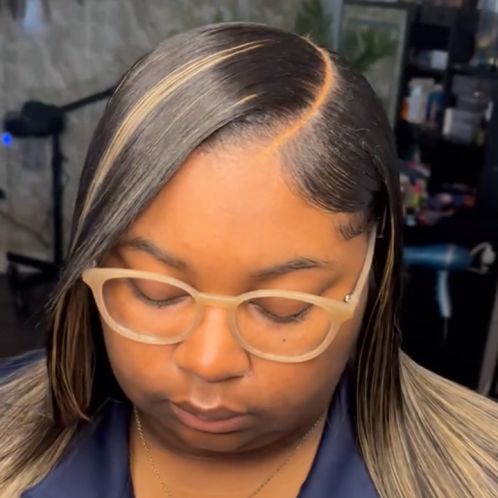 Quick Weave Leaveout Luxe at Ashley Slayed It in Roseland/South Bend, IN