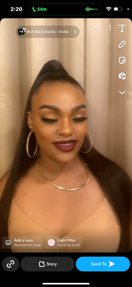 full face Natural beat at Le’Nahja Monee’ extensions llc in Dolton, IL