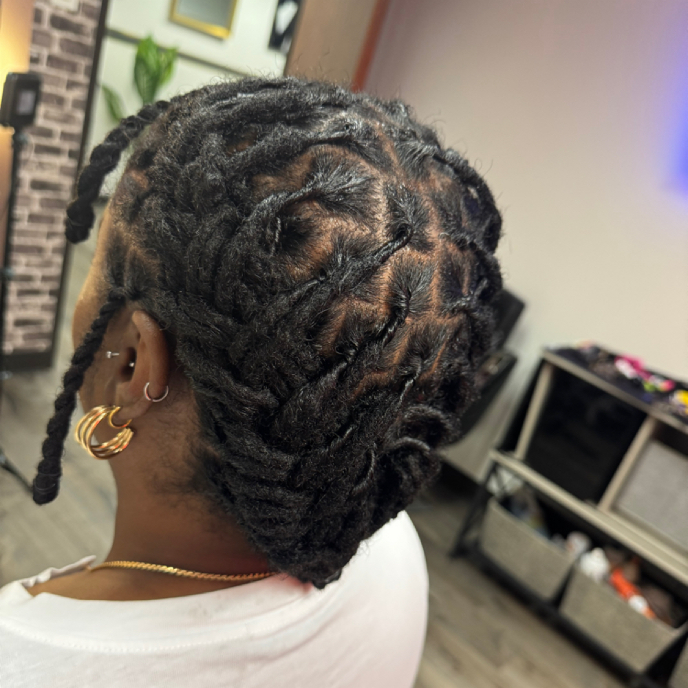 Loc Style (No Retwist) at Loc'd by Courtney Nicole in Missouri City, TX