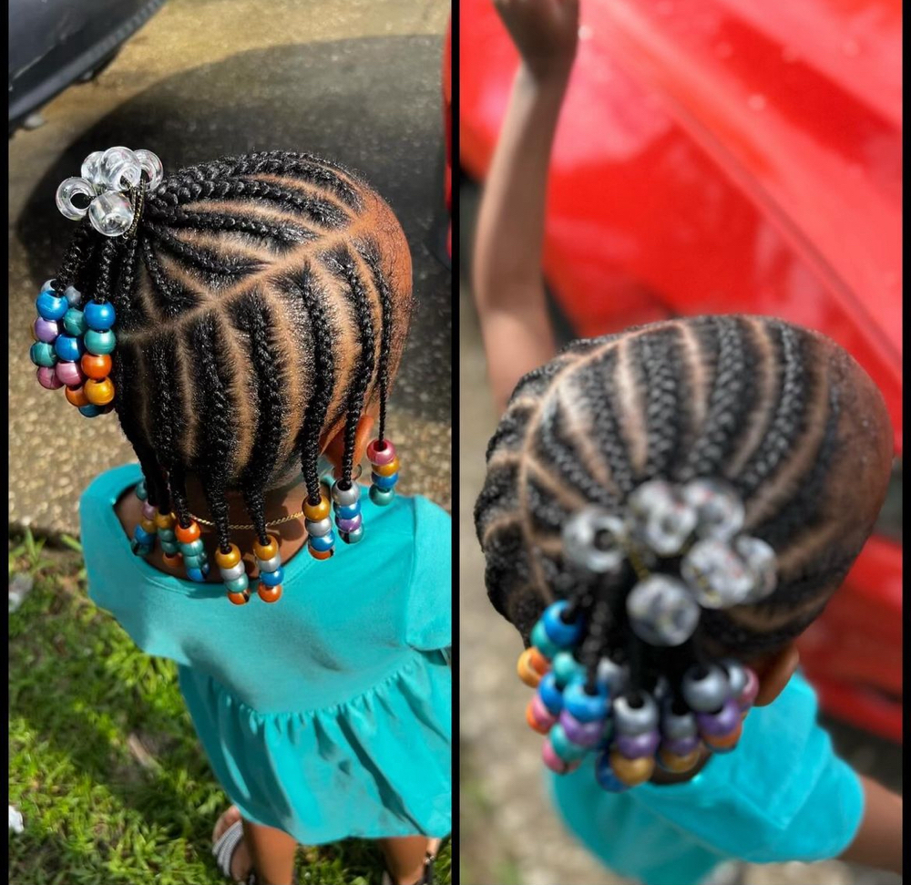 Kids 𝓑𝓻𝓪𝓲𝓭𝓼 Half Up Half Down