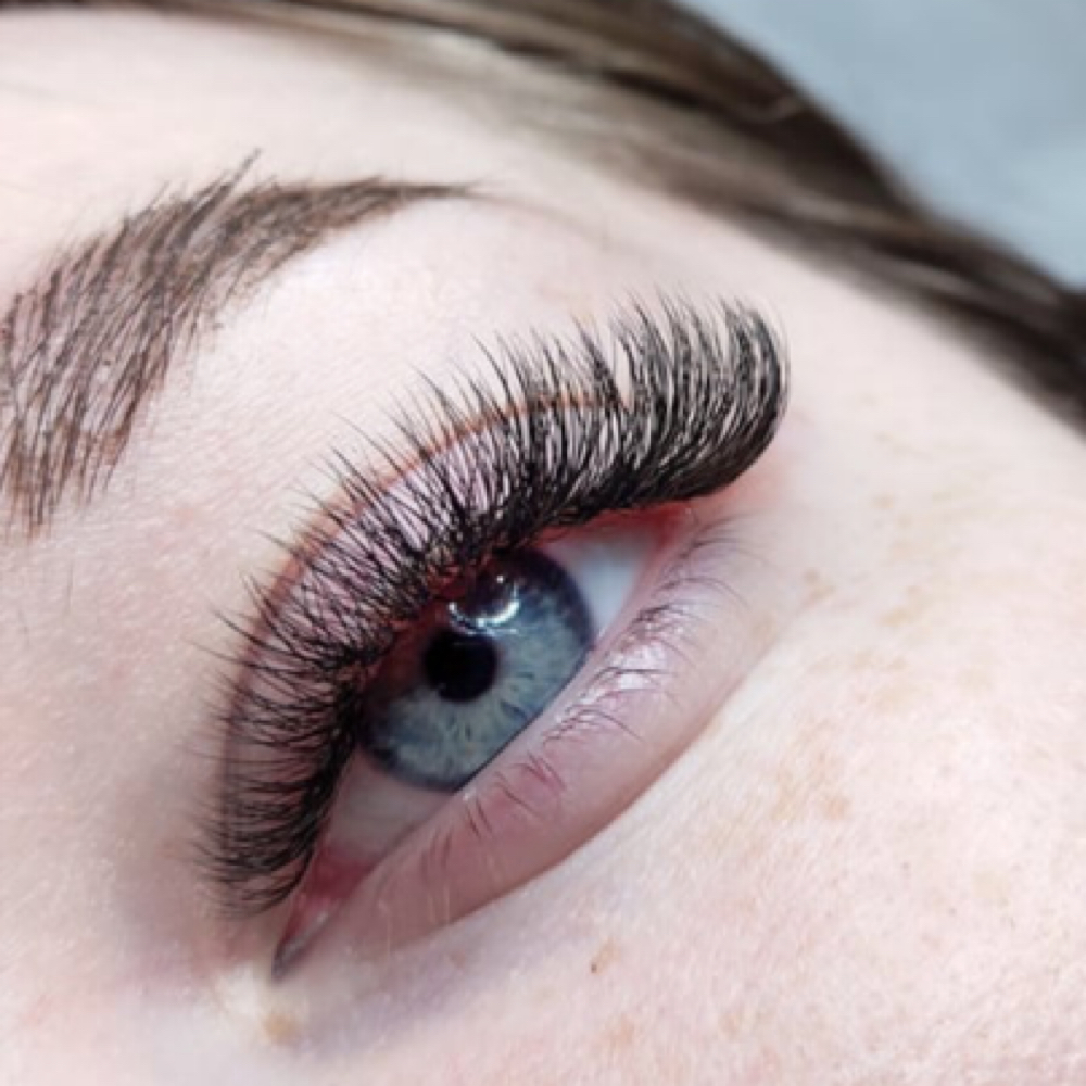 Hybrid Lashes at Halo lash & brow studio in Noblesville, IN