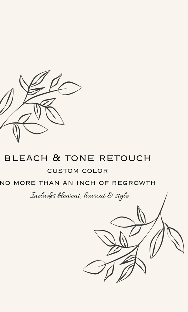 Bleach & Tone Retouch