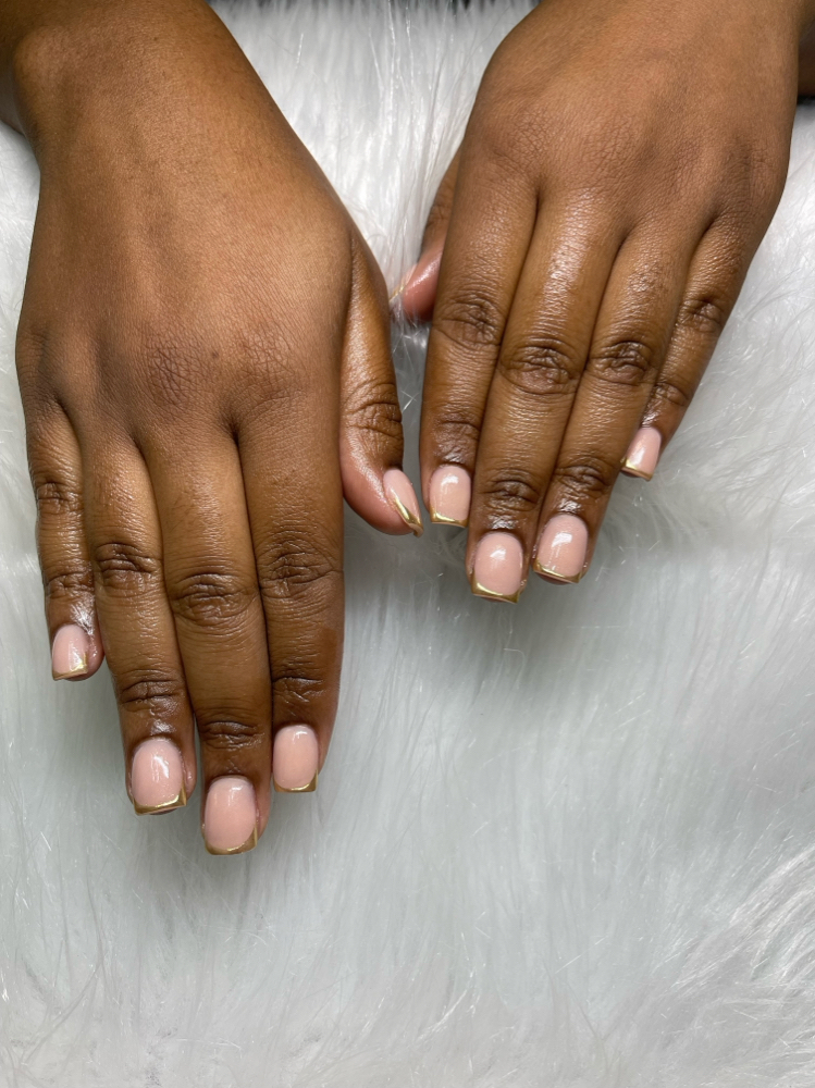Acrylic OverLay Full Set at Nails By Adriana in Battle Creek, MI