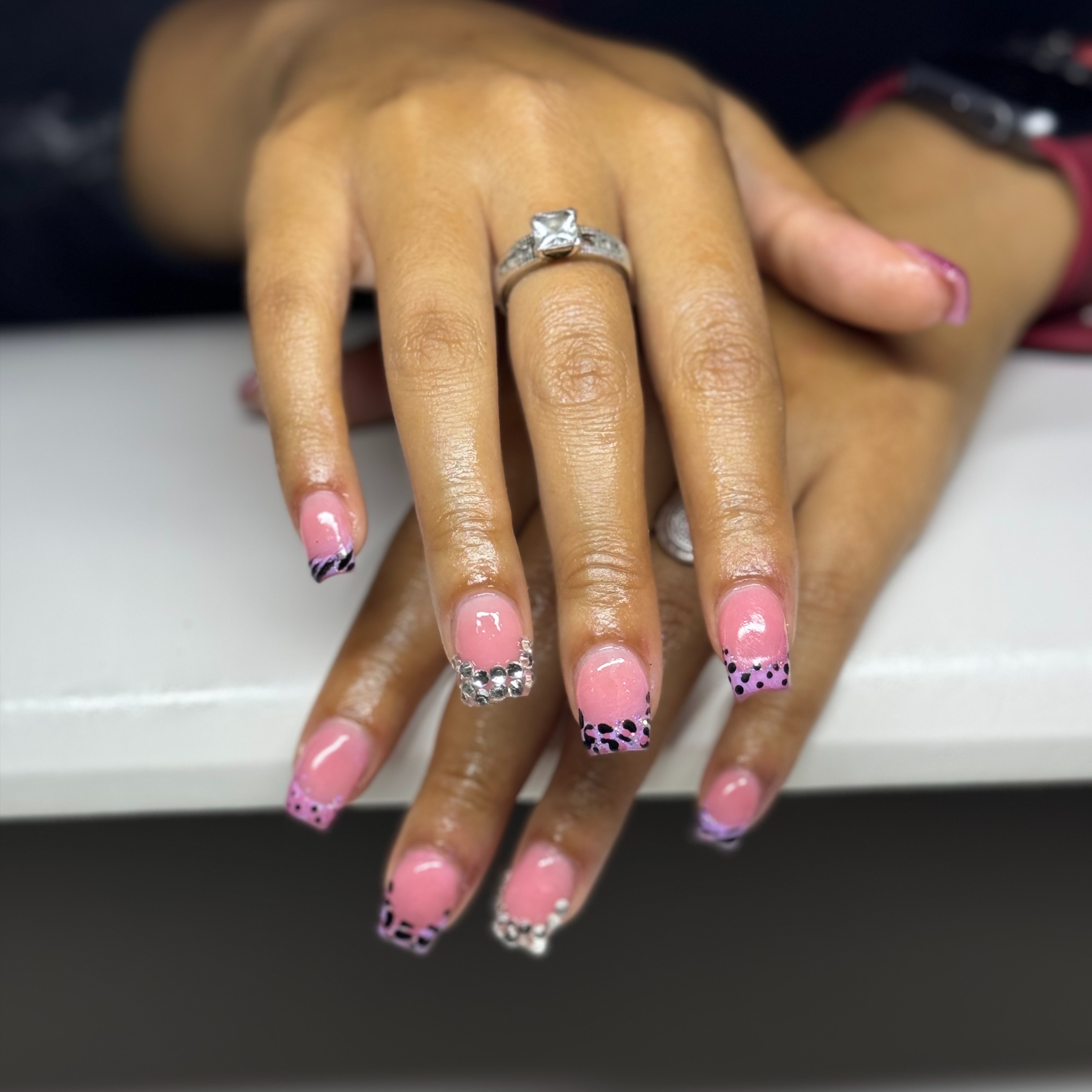 Short Freestyle Full Set at Pretty N Polished Nails by Mi Mi in Suffolk, VA