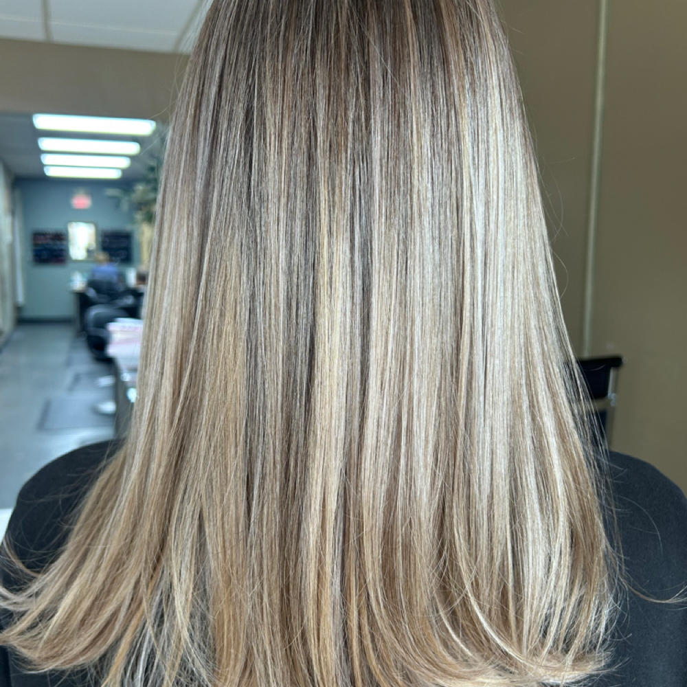 Full Highlight with a Haircut