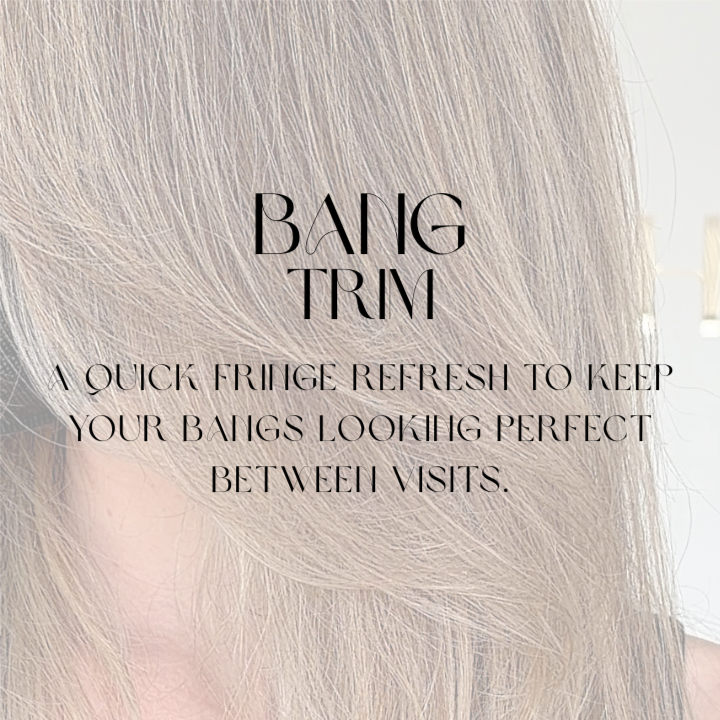Bang Trim at Rose Hair & Co. in Cumming, GA