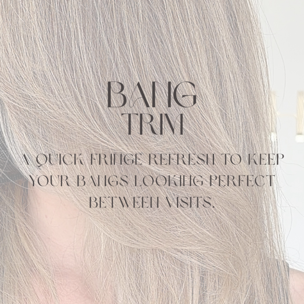 Bang Trim at Rose Hair & Co. in Cumming, GA