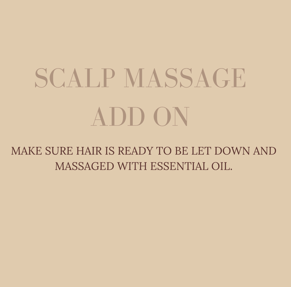 Scalp Massage Add On