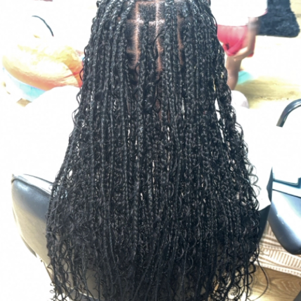 Boho Braids at Moèt’s Touch in Scotia, NY