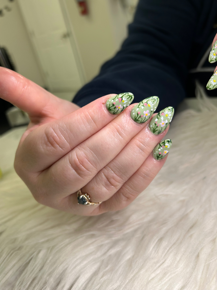 Acrylic Fullset- Detailed Art