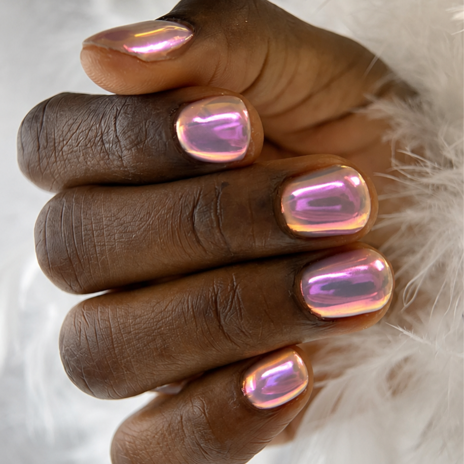 Chrome powder at Beauty studio by NARGIZA NAILS in Indian Trail, NC