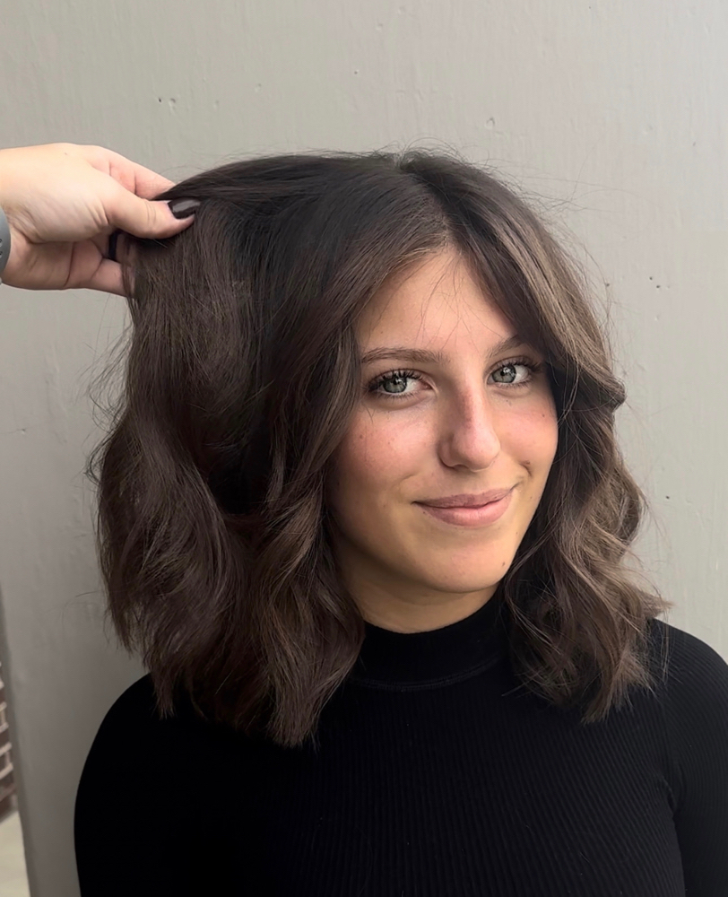 Solid All Over Color- Haircut