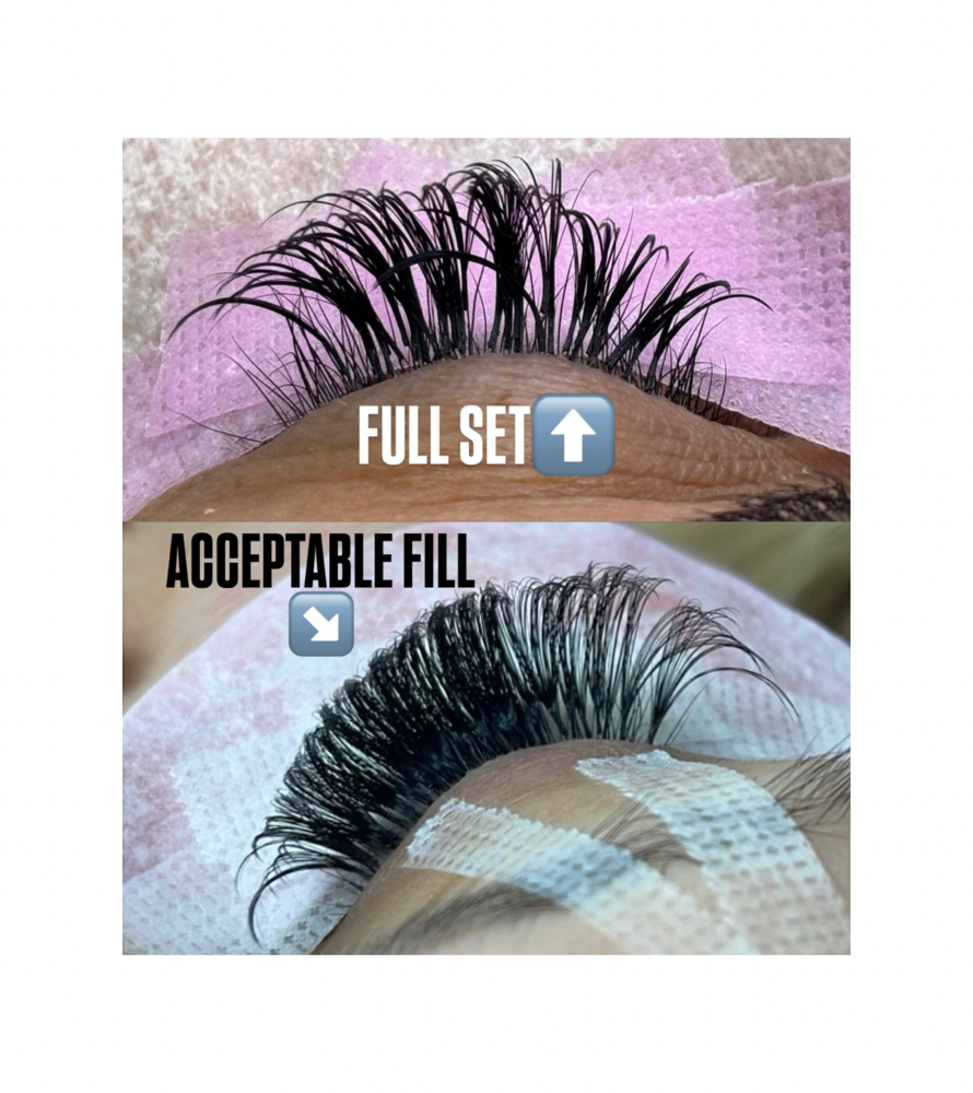 LASH EXTENSIONS: FILLS