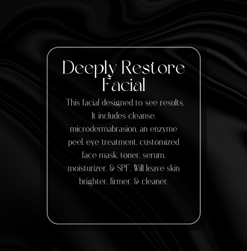 Deeply Restore Facial