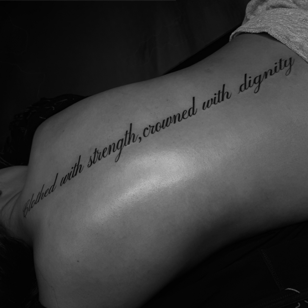 Single Large Script at Ink Is Medicine in Kent, OH