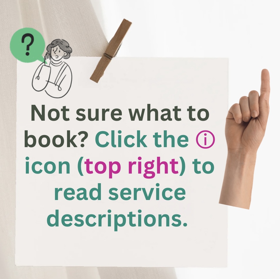 Click The Services Info Button