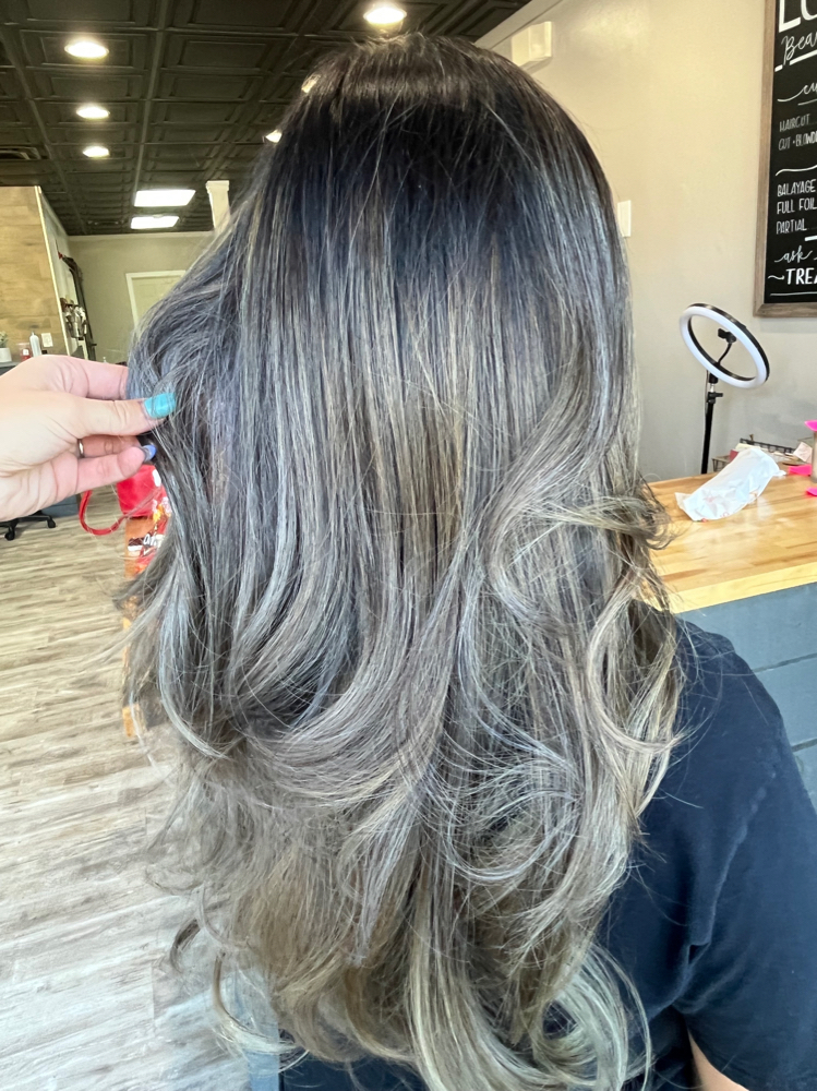 Balayage Haircut Blowdry Toner at Crystalann.Styles in Tewksbury, MA