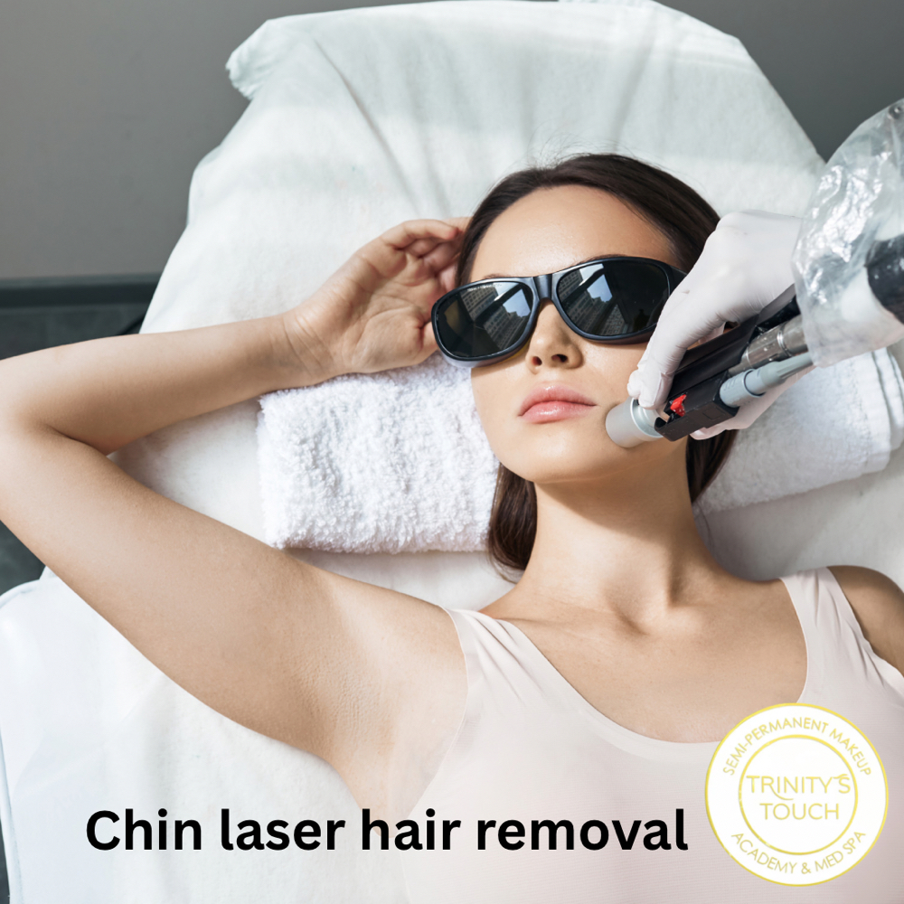Chin laser Hair Removal at Trinity's Touch in Cambridge, MA
