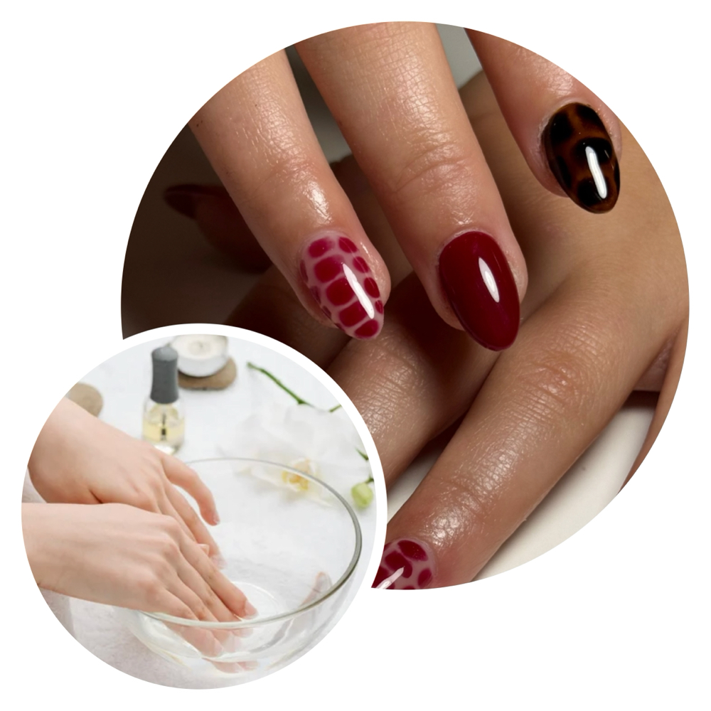 Tips/ Natural Removal+(Simple Art) at Little Red Beauty Co. in Oshkosh, WI