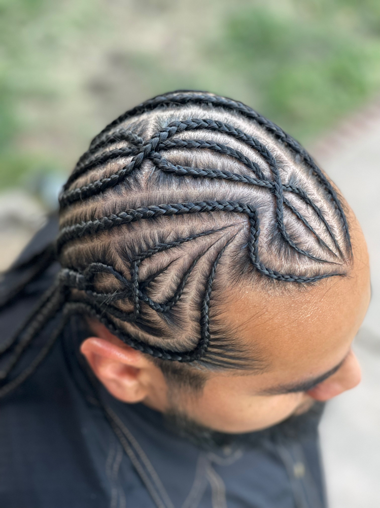 Intricate Freestyle at Braids By Aurora in Houston, TX