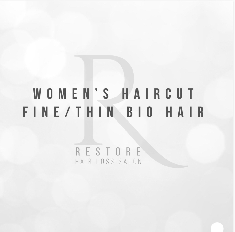 Women’s Haircut-Fine/Thin Bio Hair