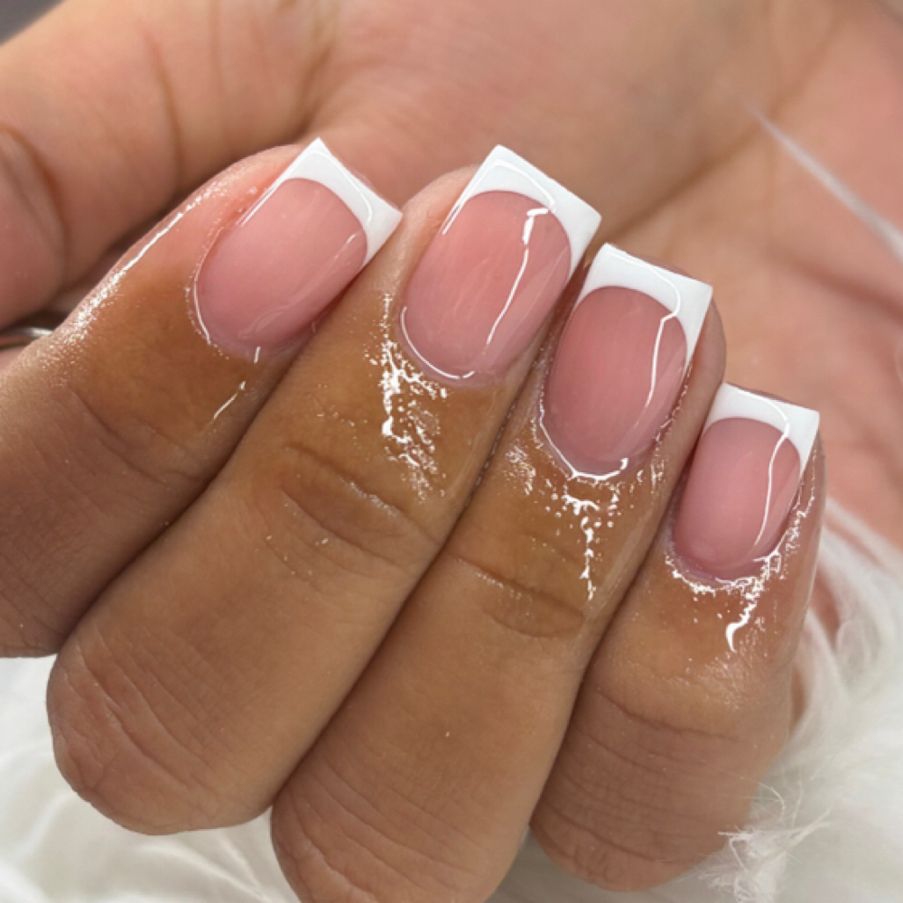 Hard Gel Fill (Medium Design) at Fluttering Nails in Lubbock, TX