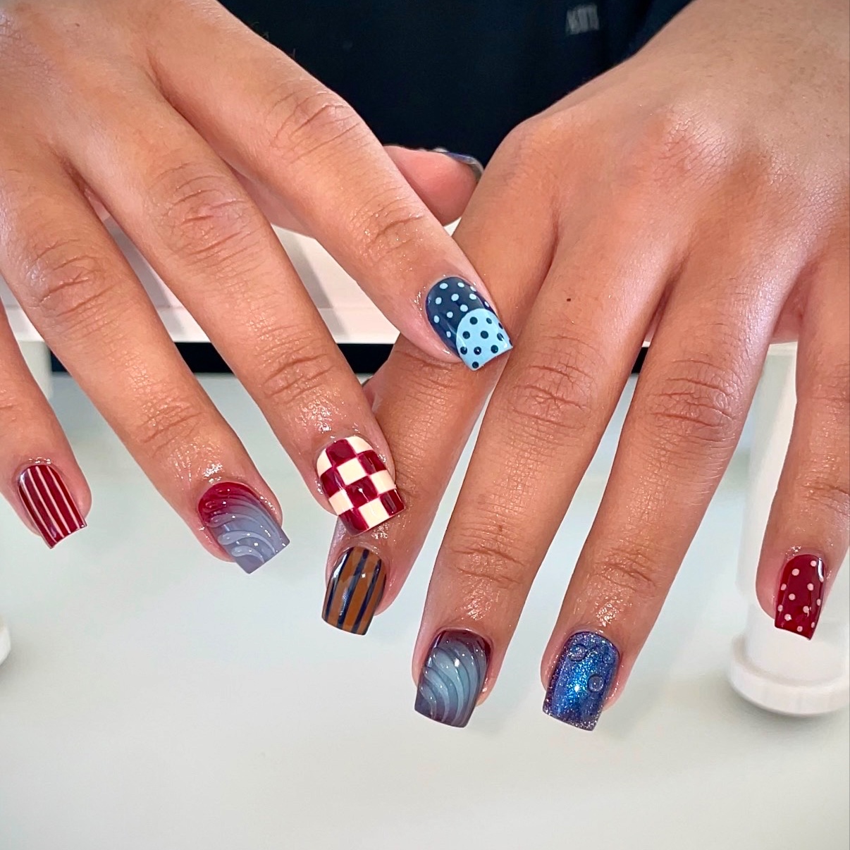 Russian Manicure + Advanced Art