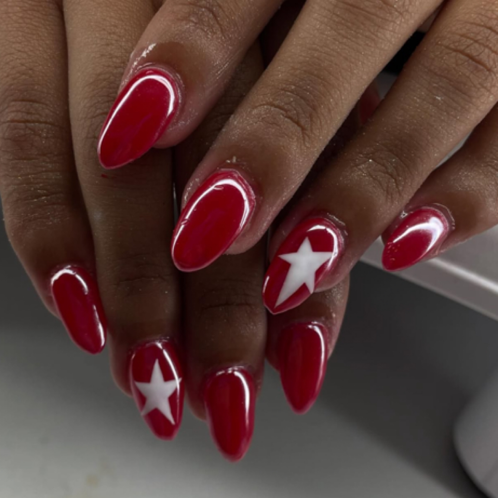 Acrylic Custom Design Tier 1 at NailssByGena in Sinton, TX