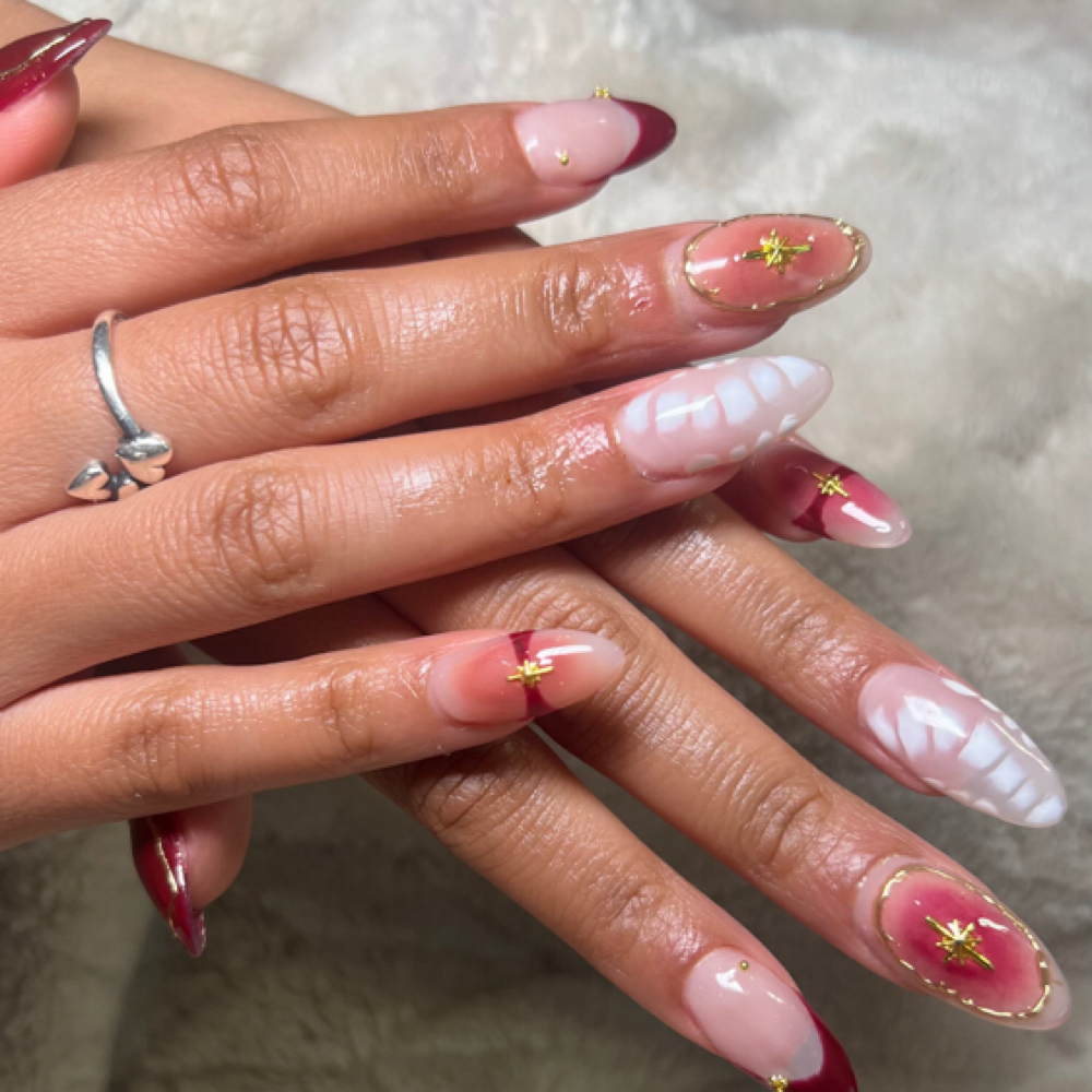 Medium Full Set at Bronze & Amber Beauty in Corpus Christi, TX