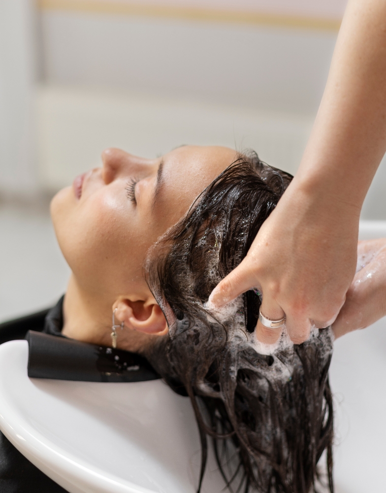 Scalp treatment at Cush Salon in Madison, WI