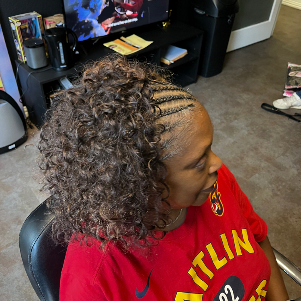 Fulani + Crochet at Sunlit Salon & Co. in Denton, TX