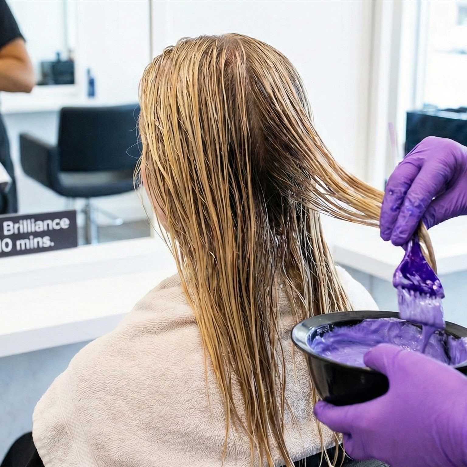 $15 – Blonde Brilliance Booster at Ahjel  Beauteous in Beverly Hills, CA