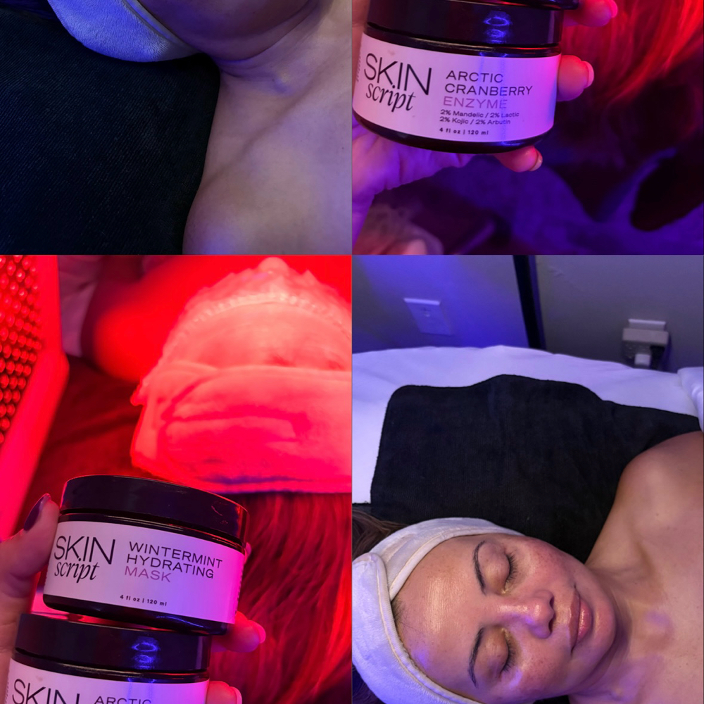 ⋆˚࿔ arctic glow facial 𝜗𝜚˚⋆