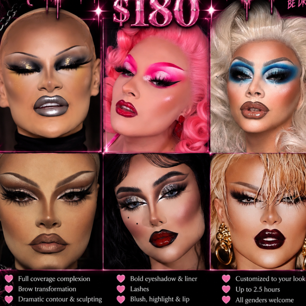 Drag Glam at The Goddess Effect in Ellenwood, GA