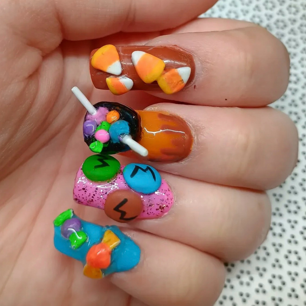 3D Nail Art at Rae Of Beauty in Fayetteville, NC