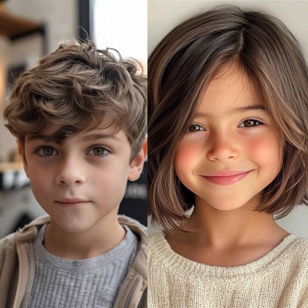 Child short haircut (genderless)