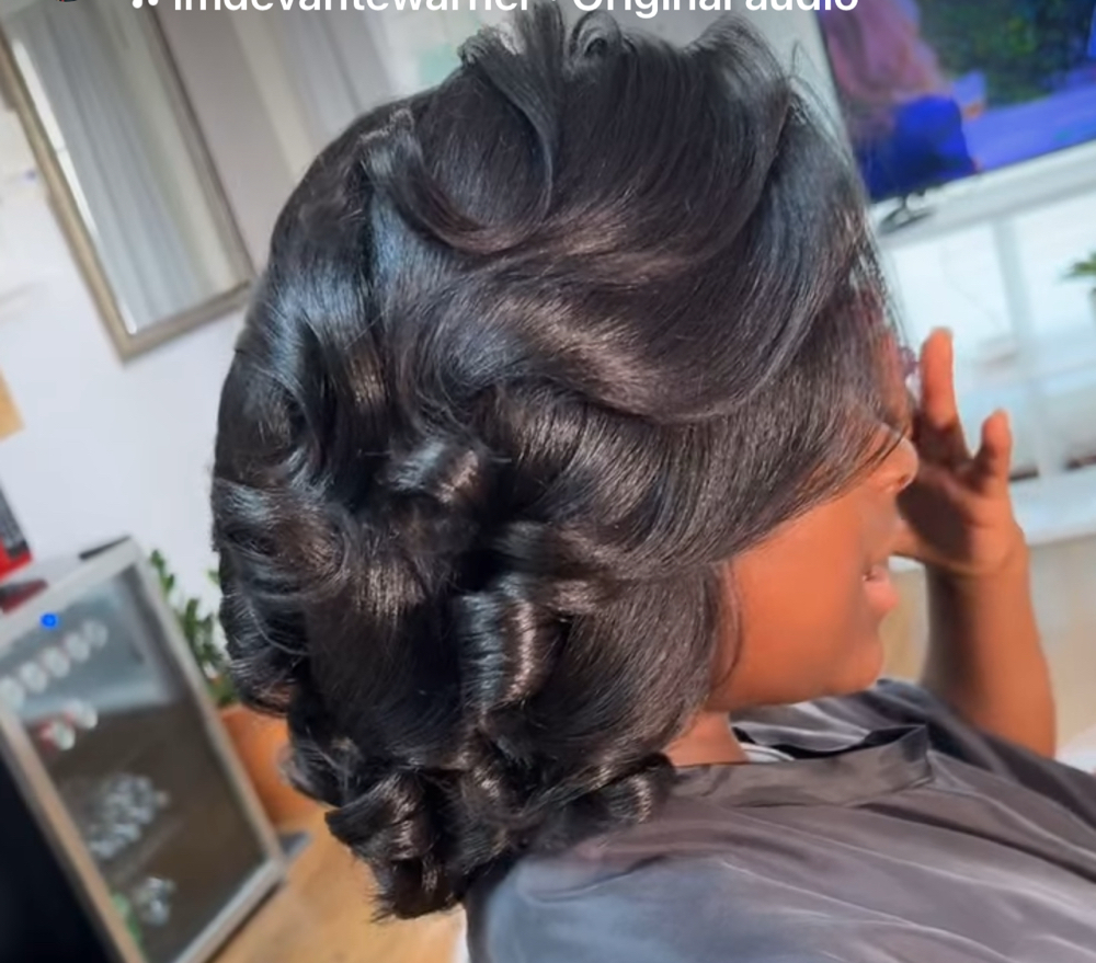 Virgin relaxer (Root to End)