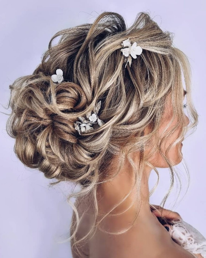 Bridal Updo And Quinceañera