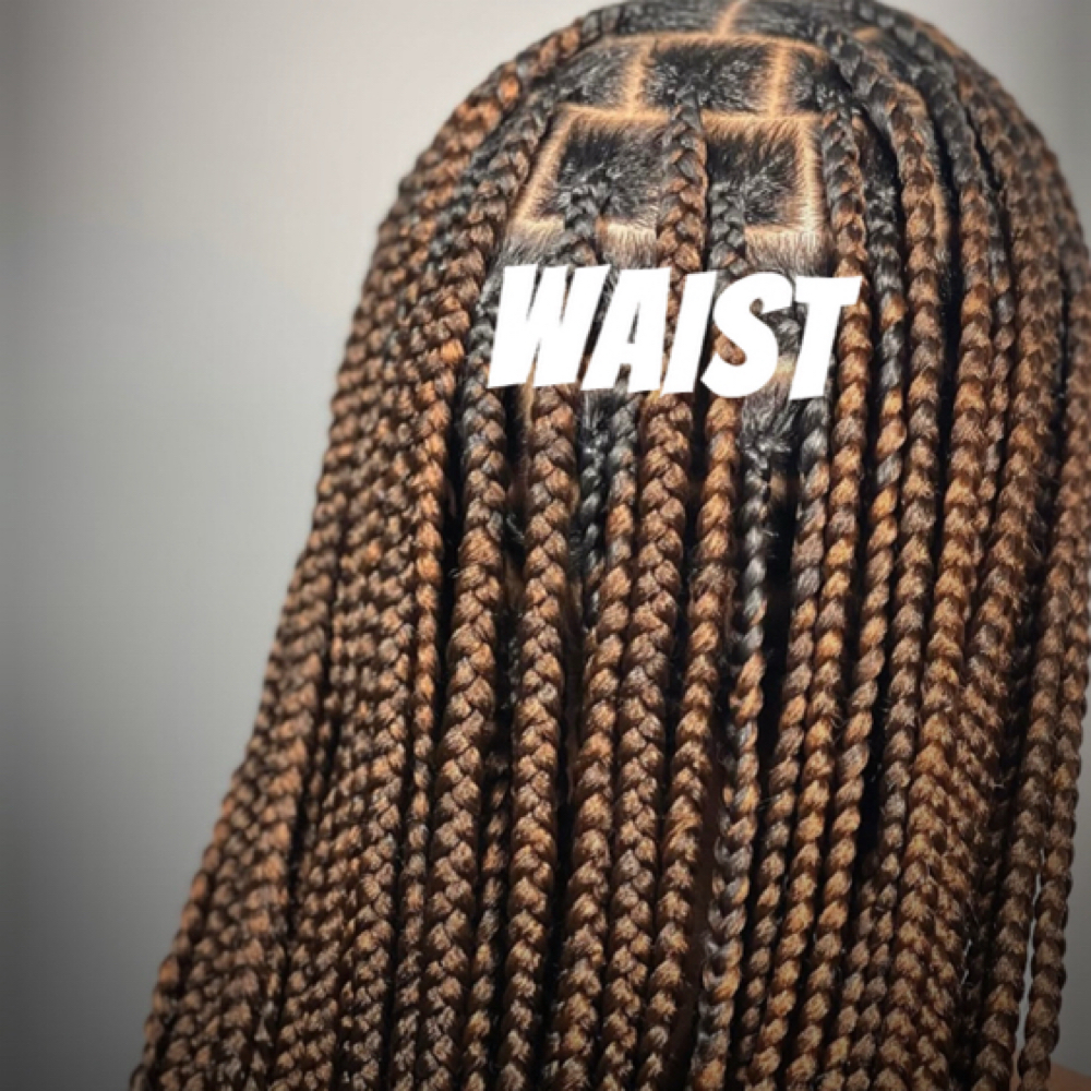 Medium Knotless ( Waist) at Fa2 Hair Salon in Vienna, VA
