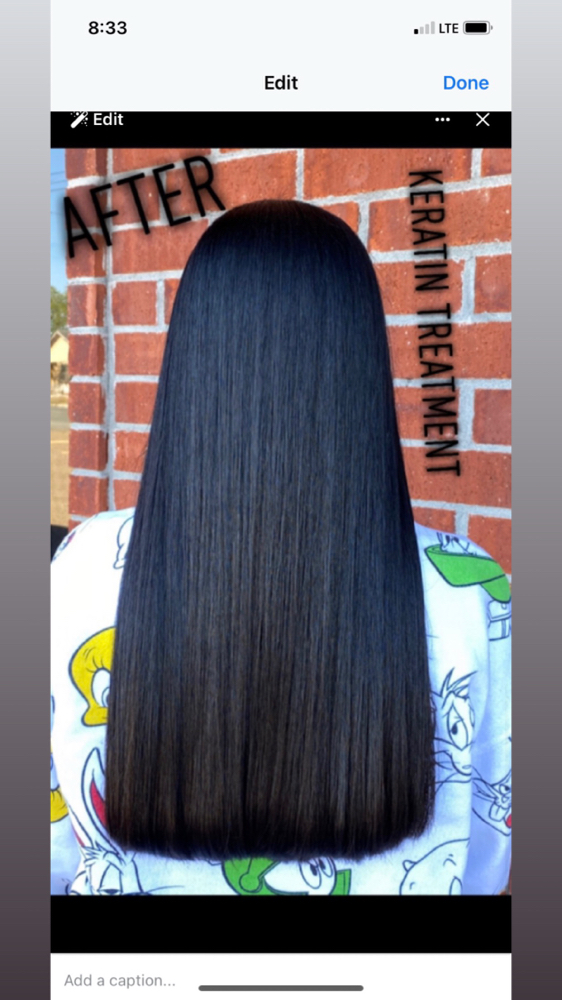Keratin Hair Smoothing Treatment