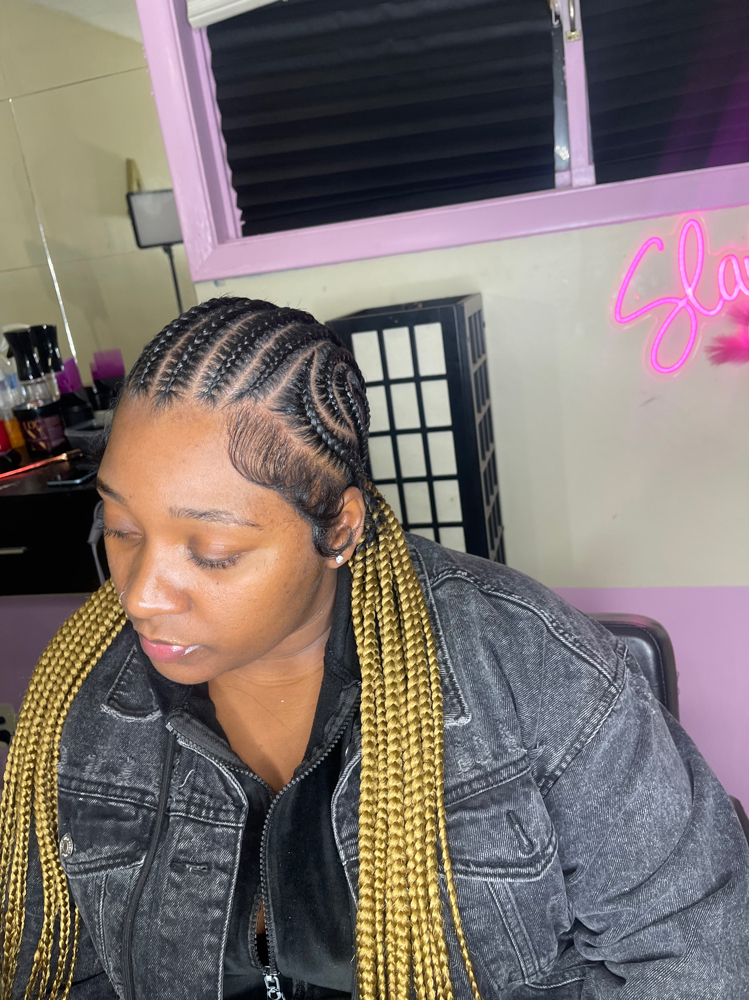 Medium Curved Straight Backs