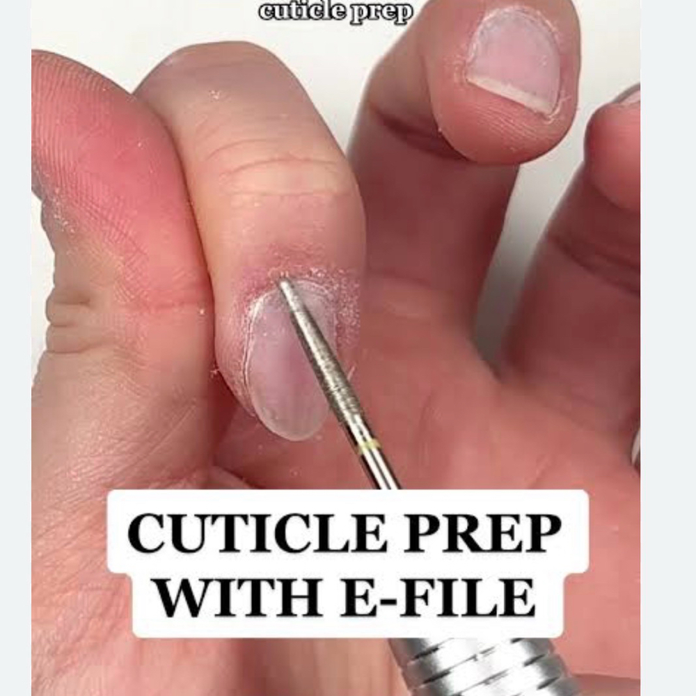 Add an E-File Cuticle Trimmer at DREAM NAIL SALON in Raleigh, NC