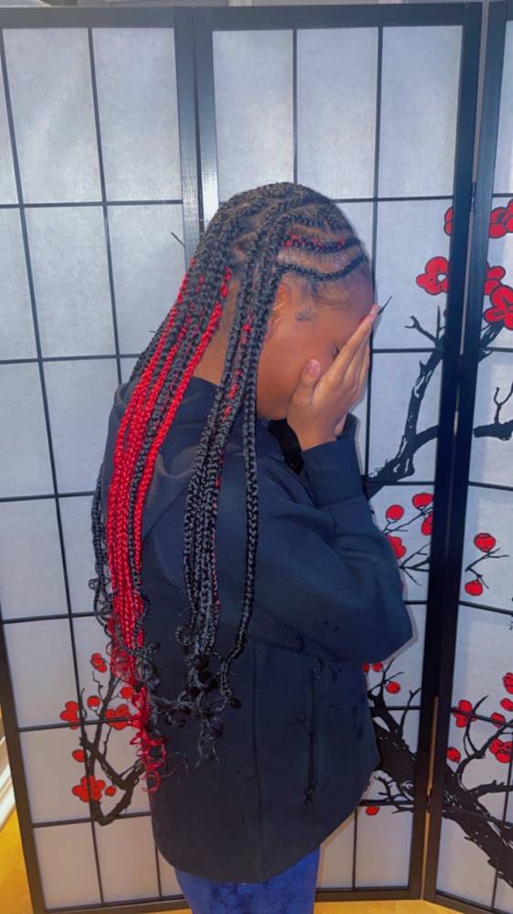 Tribal Feed In Braids (large)