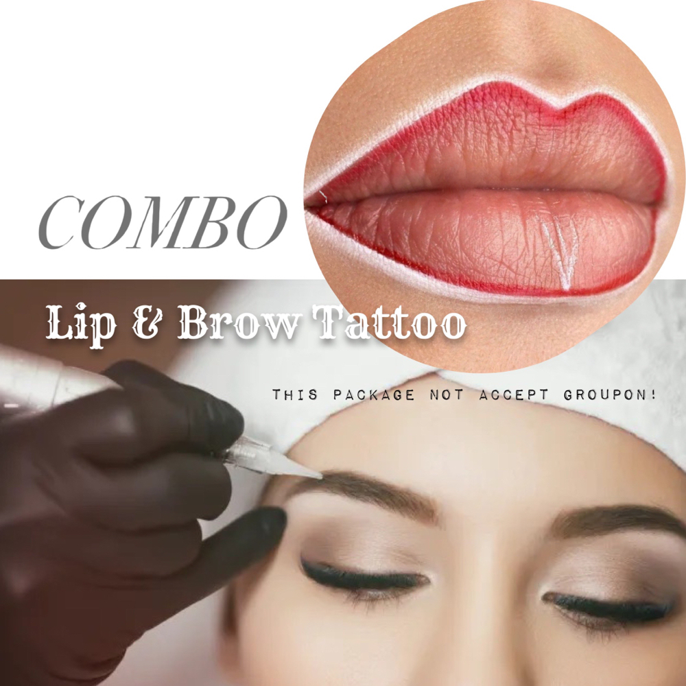Combo Lip Blush & Microblading