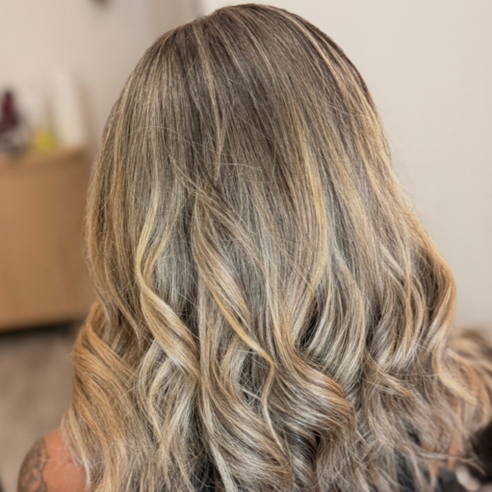 Full Head Of Highlights- Rayitos at Lineage Beauty Studio by Vale in Four Oaks, NC