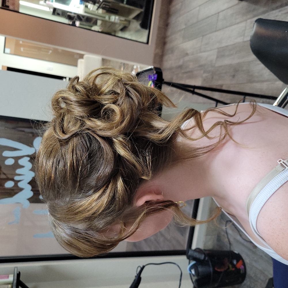 Style/ Updo at Vivid And Braided LLC in Sierra Vista, AZ